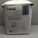 LUCID 3-inch Ventilated Gel Memory Foam Mattress Topper - King