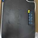 MERACH Vibration Plate Exercise Machine, Whole Body Workout Equipment for Women, Bluetooth and Silicone Pedal, Vibration Plate with Auto Mode, Vibrate Fitness Platform for Home (Black)