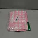 Christmas Kitchen Towels Pink Buffalo Plaid Santa Tree 18x26 Inch Set of 2 Dish Towels Hand Towels Kitchen Bathroom Seasonal Home Decoration