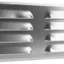 Vent Systems 10" x 4" Inch (Overall Dimensions) - Aluminum - Air Vent Cover - Metal Air Return Grill with Built-in Protection Mesh - HVAC Vent Duct Cover for Home Improvement