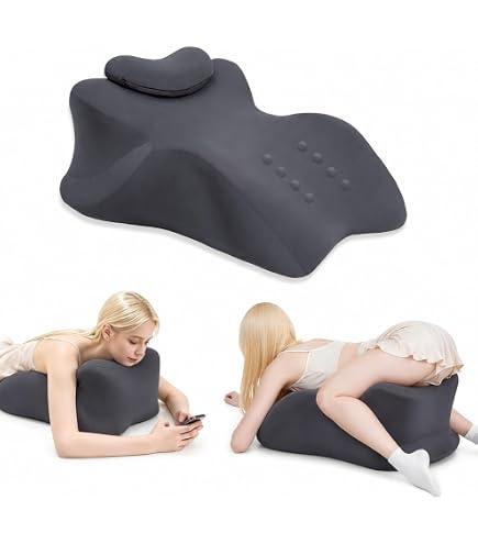 Bawanglo Memory Foam Ergonomic Wedge Pillow - 27° Lift Support Cushion