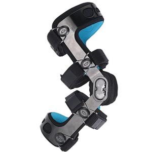 Orthomen Functional Knee Brace, for ACL MCL PCL Meniscus Ligament Sports Injuries, Adjustable Hinged ROM Orthopedic Knee Orthosis for Men & Women (L-Right)