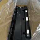 Folding Utility Cart Portable Rolling Crate Handcart Shopping Trolley Collapsible Tool Box, with Lid, on Rotate Wheels, for Grocery, Shopping, Office, Teacher, Camp,File (Black)