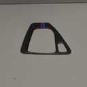 Car Gear Shift Panel Sticker Decal Carbon Fiber Trim Cover fits for BMW E90 E92 E93 2005 2006 2007 2008 2009 2010 2011 2012 Accessories