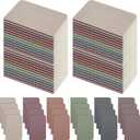 60 Pcs Pocket Notebook Mini Journal Bulk, Back to School Supplies 2. 5" x 4"kraft Paper Small Lined Notepads Softcover Pocket Notebook Cute Memo Diary Subject Notepads for Kids Student (dark browndark grayolive greenbrick redmaroon and beige)