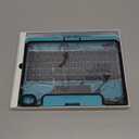 Ipad Keyboard Case,For 2022 Ipad 10Th Generation 10.9-Inch And11Th Generation 11-Inch (A16,2025) Transparent Keyboard Case Featuring Rgb Backlighting, 360 Rotating Trackpad, And Stylus Slot,Blue