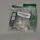 TECKNET Personal Safety Alarm 135dB with SOS Strobe Light for Women - Rechargeable& IPX4 Waterproof Running Lights with Clip On Torch & Low Battery Notice, Safety Siren for Travel Kids, Black