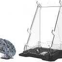 Display Stand for Lego Millennium Falcon 75192 Star Wars Building Block , 5mm Acrylic Display Holder, Vertical Display Bracket for Lego 75192 (Stand Only, No Model )