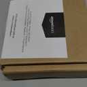 12Pack Brushed Nickel Door Hinges 3.5 x 3 1/2 Inch Interior Rounded 5/8" Radius Corners Iron Bifold Silver Residential Satin Nickels Hinge for Doors Hardware Kit Office Bedroom Study Living Room