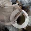 XBrand 3-Tier Water Fountain w/Pump & Pineapple Top, 51 Inch Tall, Beige