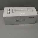 KDG 2 Pack Cordless Table Lamp, Portable LED Desk Lamps, 5000mAh Battery Operated, 3 Color Stepless Dimming Up, for Restaurant, Bedroom, Outdoor Camping, Coffee Shop, Night Light, Rechargeable (Black)