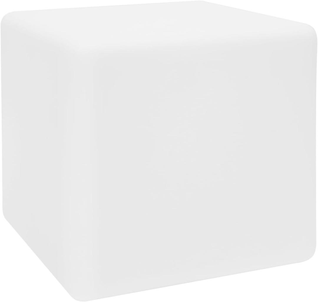 16" Inch LED Light Cube Stools Chair w/Remote Control RGB 16 Colors Rechargeable