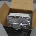 Mueller Vegetable Chopper Mandoline Slicer, Food Veggie Chopper, Cheese Grater, Onion Vegetable Cutter with Container, Dicer, Kitchen Gadgets & Essentials, White Sand/Grey (6 blade)