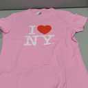 I Love NY Officially Licensed Adult Unisex Tees (White) S