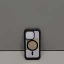 Miracase Magnetic for iPhone 15 Pro Case Full-Body Phone Case with Built-in Glass Screen Protector & Camera Protector, [Compatible with MagSafe] Military Drop Proof 15 Pro Cover Bumper 6.1 inch, Black