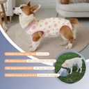 Dog Surgery Recovery Suit After Spay - Dogs Cone Alternative Onesie with Pee Hole, Breathable Anti Licking Neuter Post Surgical Dog Recovery Suit