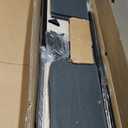 WLIVE Grey Dresser for Bedroom with 10 Fabric Drawers, Tall Organizer Units for Living Room, Clothing, Closet, Storage Tower with Cabinet, Metal Frame, Wooden Top, Furniture