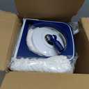 Spin Mop Bucket with Wringer, Mop with Bucket Set Includes 3 Replacement Pads, Durable Mop Bucket for Home Floor Cleaning