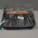 Travel Hanging Toiletry Bag for Women, Holds Full-Size Shampoo, with Jewelry Organizer Compartment, Extra Large Makeup Bag, Waterproof Cosmetic Bag, Toiletries Kit Set with Trolley Belt, Black