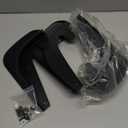 4PCS Car Mud Flaps, Black Mud Flaps Splash Guards, Front Rear Mud Flaps Splash Guards, No Drilling Mudguards Fenders Car Exterior Accessories Universal for Most Cars, Sedan Vehicle