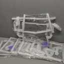 Yarn Storage Bags - Clear Yarn Storage Organizer, Metal Zipper Closure, PVC & Nylon Storage Bag for Knitting, Crochet, Toys, 5 Packs