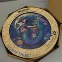 Crafthub Mystical Creatures Wooden Puzzles for Adults  A3 Dreamy Mermaid with 127 Pieces Wood Puzzles  Jigsaw Puzzles with Unique Animal Shapes  10.9"x10.9"