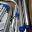 FSA/HSA Eligible Heavy Duty Shower Chair for Inside Shower, 500lb Weight Capacity, Height-Adjustable Shower Bench with Padded Seat, Shower Stool Suitable for Elderly and Disabled