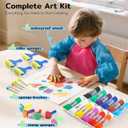 TMOL Washable Finger Paint for Toddlers, 27 PCS Safe Finger Paints, 12 Vibrant Colors (1.21fl oz), Baby Paint for Hand and Feet, Safe Art Supplies, Early Learning Gifts for Kids Age 3+