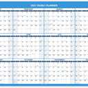 AT-A-GLANCE Dry Erase Calendar 2026-2027 Academic & Regular Year Wall Planner, 12-Month, 48" x 32", Double Sided, Horizontal (PM326S28)