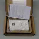 Kidde Carbon Monoxide Detector, Plug in Wall with AA Battery Backup, Test-Hush Button