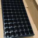 10 Plant Growing Trays (No Drain Holes) - 20" x 10" - Perfect Garden Seed Starter Grow Trays: for Seedlings, Indoor Gardening, Growing Microgreens, Wheatgrass & More - Soil or Hydroponic (Black)