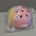 Kids Bike Helmet,Toddler Skateboard Helmets for Ages 2-3-5-8-14 Years Boys GirlsAdjustable Multi-Sport Bicycle Skateboarding Football Roller Skating Scooter Rollerblade Balance Bike Helmet (Pink-violet)