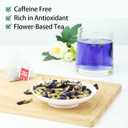 2 x BEI CAI Butterfly Pea Flower Tea - 1.25g x 50 Count - 100% Pure Made With Materials-Corn Fiber Tea Bag,Caffeine-Free, NON-GMO (Butterfly Pea Flower Tea)