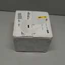 BUCLA 100 Pieces Clear Gold Plastic Plates Disposable - 6.25 Inch Clear Plastic Dessert Plates with Gold Trim for Party, Wedding & Thanksgiving