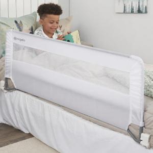 Regalo Safety 54 Extra Long Bed Rail Guard for Toddlers, Swing Down Toddler Bed Rail with Reinforced Anchor Safety System, 20 Tall Bed Safety Rail, Fits Twin, Full & Queen Beds