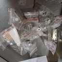 Zenna Home Over The Toilet Storage Cabinet, Wooden Bathroom Storage Organizer with Glass Doors and 3 Shelves, Bathroom Space Saver that Fits Above Toilet, White