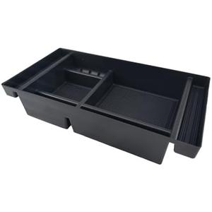 DOVOSO Center Console Organizer Tray Fit for 2019-2024 Chevy Silverado GMC Sierra 1500 2020-2024 Silverado Sierra 2500 3500 HD Console Compartment Storage