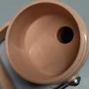 40 oz Insulated Tumbler, Double Wall Vacuum Stainless Steel Cup with Handle and Spout Lid, For Cold/Hot Drinks, Coffee Travel Mug for Car Holder/Home/Office/Party/Camping (Coral Orange-1 Pack)