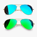 Joopin Polarized Metal Aviation Sunglasses Men, Classic Military Sun Glasses Women, Rectangle Shades UV400 Protection Costume
