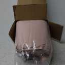 zzlamb Toddler Comforter Baby Down Blanket, Lightweight & Breathable Small Crib Quilt All Season Duvet Insert, Soft Noiseless Shell Down Proof Machine Washable, Cherry Pink 45x60in