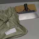 9.8-Inch Heavy Duty Steel Cleaning Shovel, Multifunctional Outdoor Garden Tool for Weeds, Moss, and Ice - Flat Blade No Handle