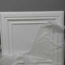 Art3d PVC Ceiling Tiles, 2'x2' Plastic Sheet in White (12-Pack)