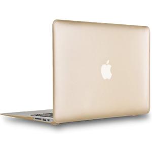 UESWILL Luxury Gold Matte Hard Shell Case Cover Compatible with 2010-2017 Release MacBook Air 13 inch (Model A1466 / A1369) + Microfibre Cleaning Cloth, Gold