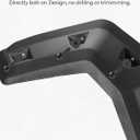 KEMIMOTO Fender Flares Compatible with Can Am Defender HD 5/ HD8/ HD10 and Defender MAX 2016-2026, Front and Rear Extended Mud Guards, Replace OEM #715006821 715002424 715006822