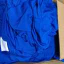 6-Pack Premium Royal Blue Spandex Tablecloths for 4ft Rectangle Tables, Stain & Wrinkle-Resistant, Washable Stretch Polyester Fitted Table Cover for Weddings, Banquets, Trade Shows Events