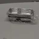 SOPHICO Stainless Steel 2 compartments Containers, Reusable Snack Containers with Silicone Lids Lunch Box for Meal Prep Food Storage On-the-Go Snacking(4 pack)