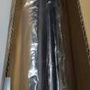 Tension Curtain Rod 39-86In-150Lb, Curtain Rod No Drilling for Window or Bathroom Patio, Adjustable Heavy Duty Shower Curtain Rod, Easy to Install, Never Rust, Rod Diameter 1.26 Inches-Black