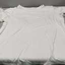 White T Shirt for Men - Men Solid Regular Fit T-Shirt | Cotton Half Sleeve Round Neck Tshirt - Versatile Plain White Colour Tshirt for Sports Everyday Wear (Large)