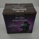 Mr. Coffee 4-Shot Steam Espresso Cappuccino and Latte Maker with Stainless Steel Frothing Pitcher