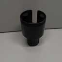 TYKOR Car Cup Holder Expander, Cup Holder Extender for Car with Adjustable Base, Fits Yeti 24/36/46oz, Hydroflask 32/40oz, Large Bottles in 3"-3.9" (16-40oz)